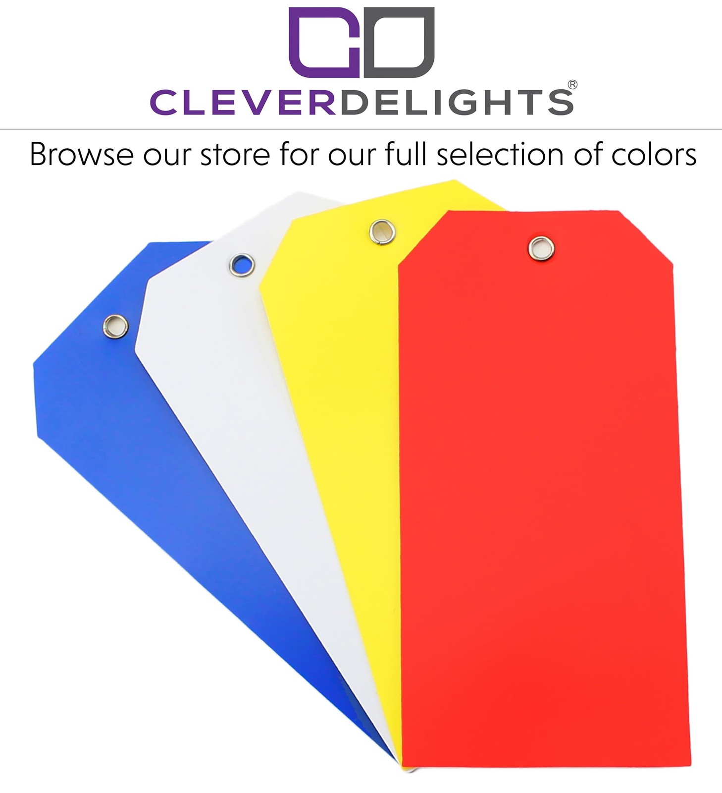 25 Pack Yellow Plastic Tags Waterproof TearResistant 4.75×2.375 Inch