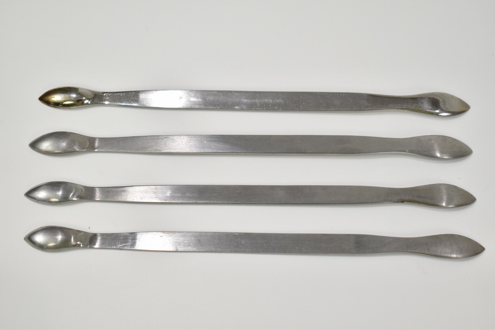Dental Laboratory Instruments 4 PC Set Double End #5 WAX SPATULAS