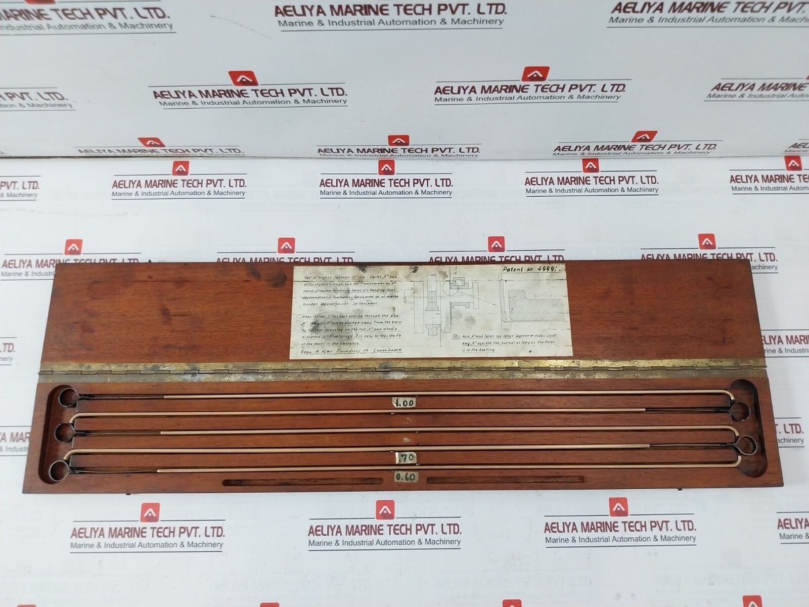 Viggo A.Kjaer 49991 Bearing Feeler Gauge Set MIN 0.36 MAX 0.58