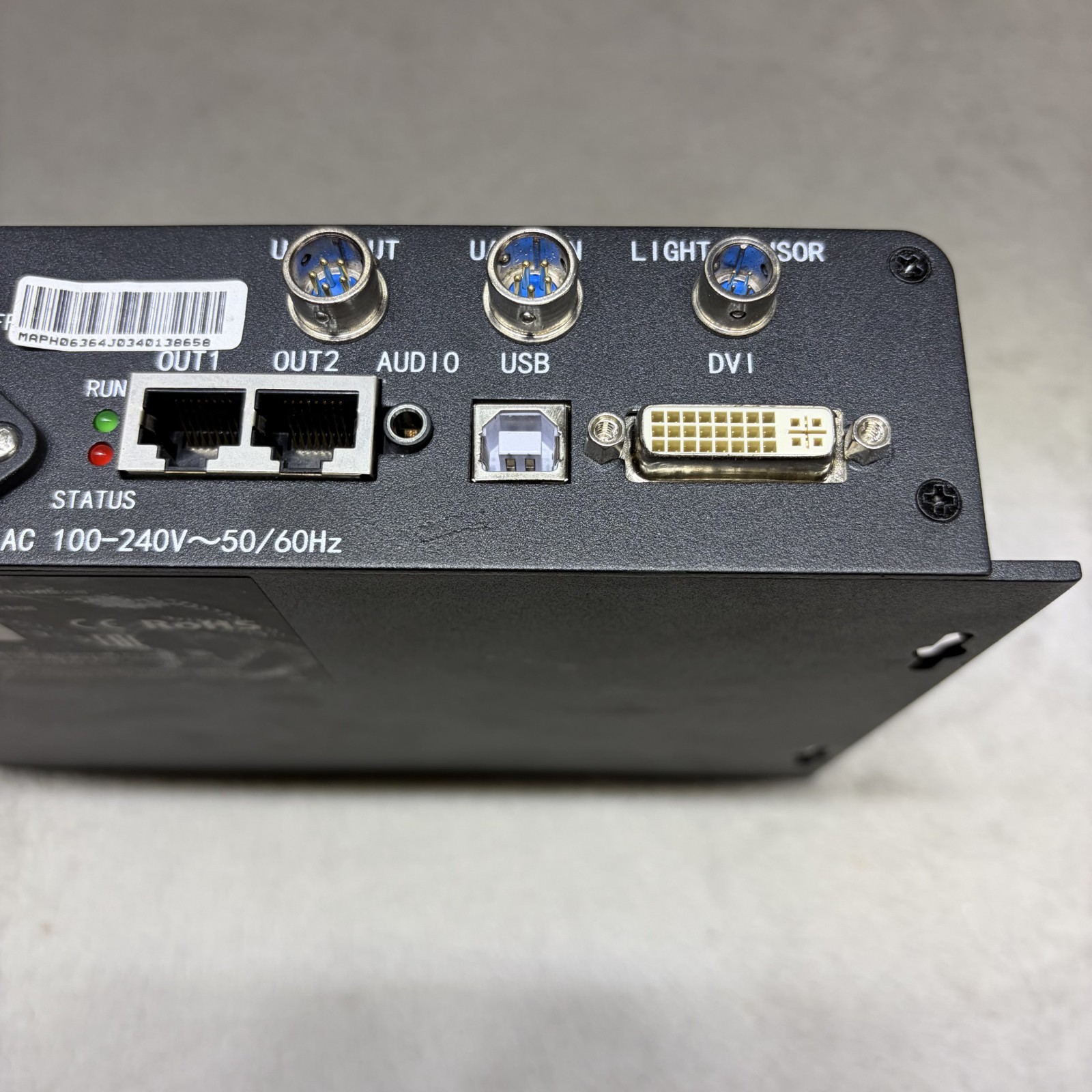 NOVASTAR MCTRL300 SYNCHRONOUS LED DISPLAY CONTROLLER BOX WITH POWER CABLE