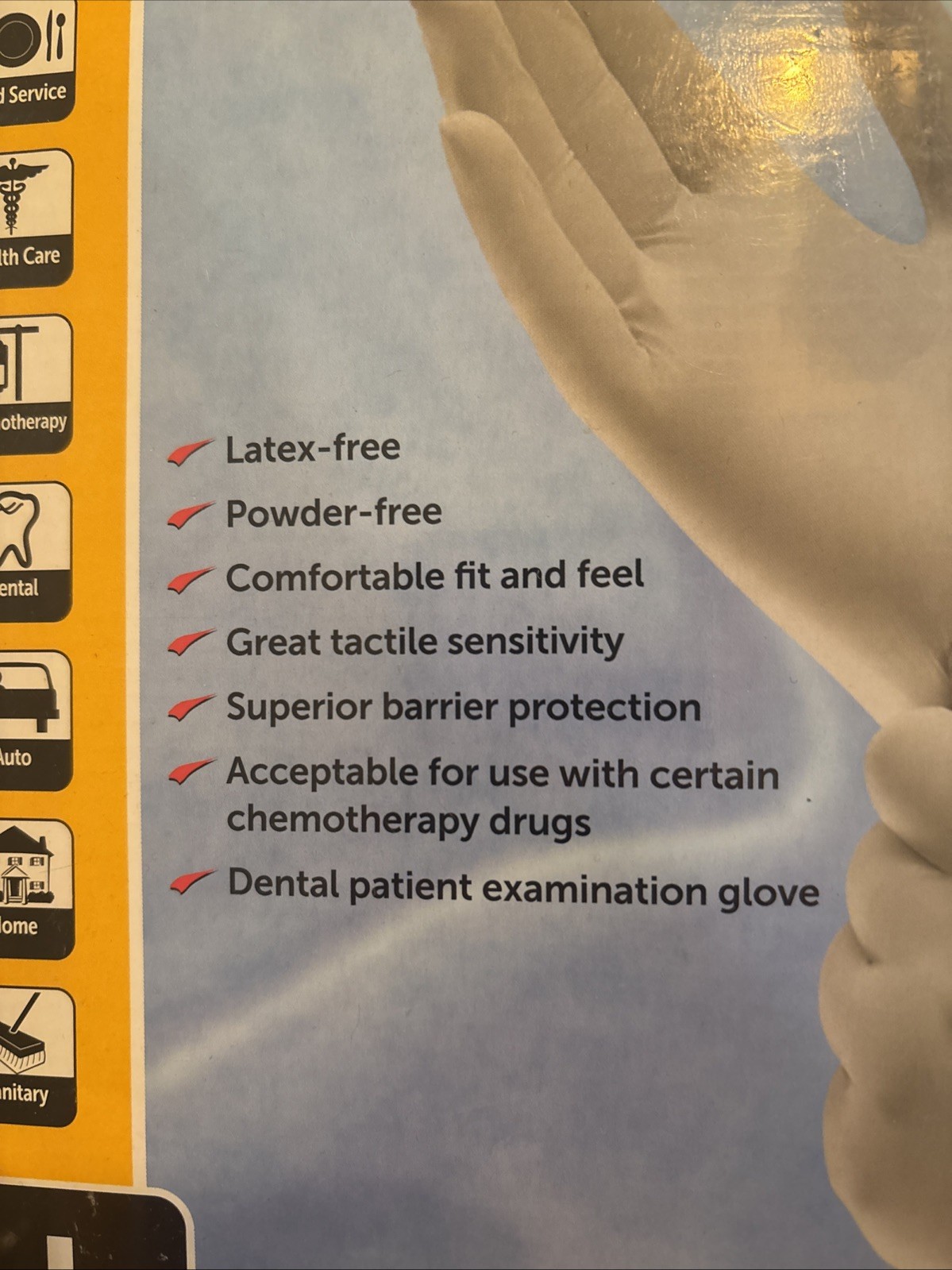 Kirkland Signature 5535271 Nitrile Exam Multi-Purpose Gloves, Size L – 400 Pack