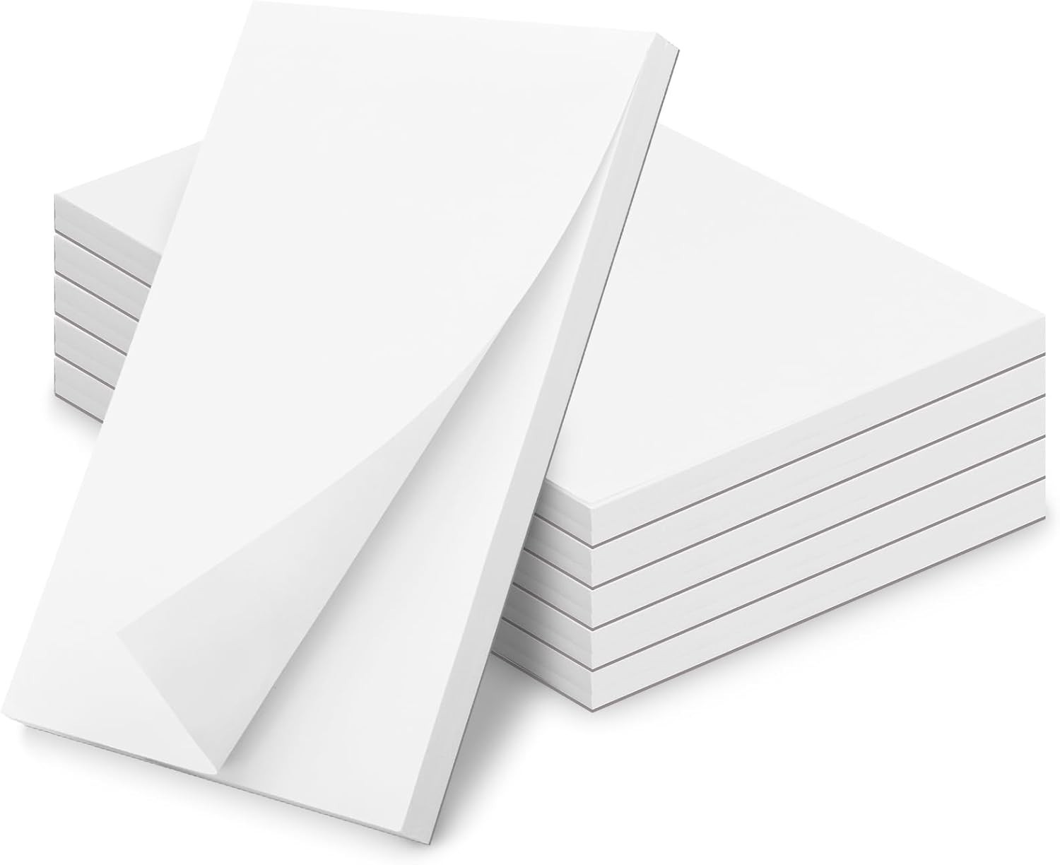 Note Pads 4×6 Inch, 6 Pack Blank Scratch Pads, 50 Sheets Per Memo Pad for Wri…