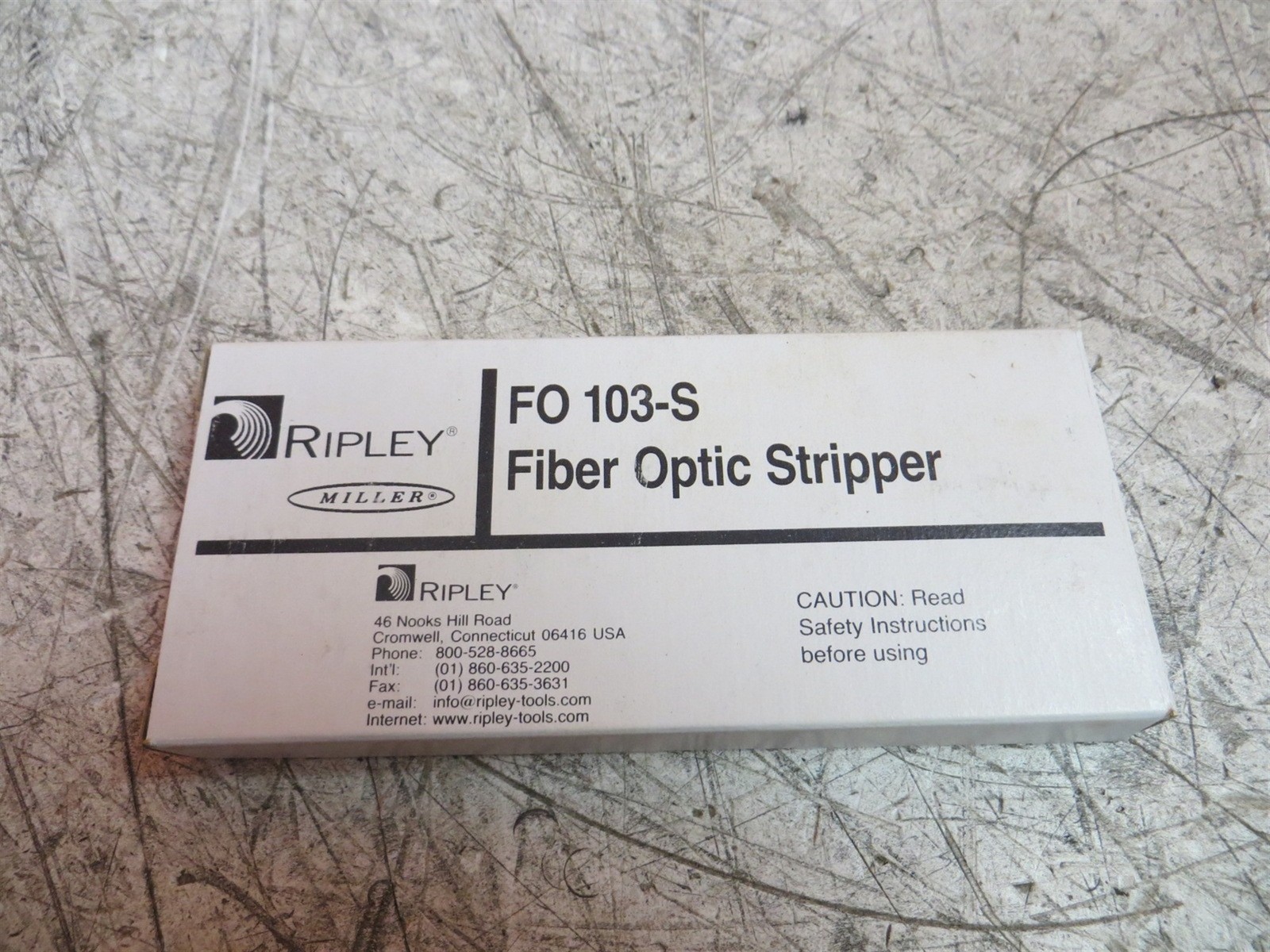 New Ripley Miller FO 103-S Fibre Optic Stripper