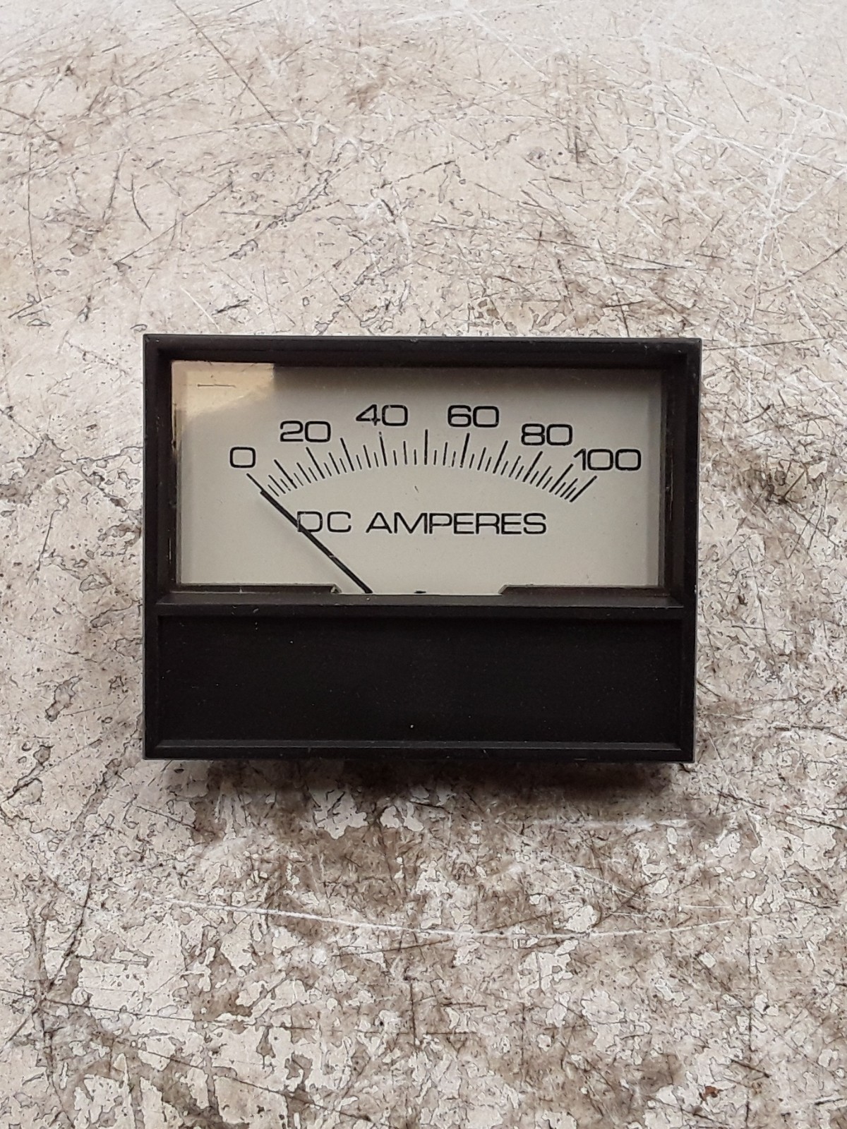 DC Amperes meter 0-100A