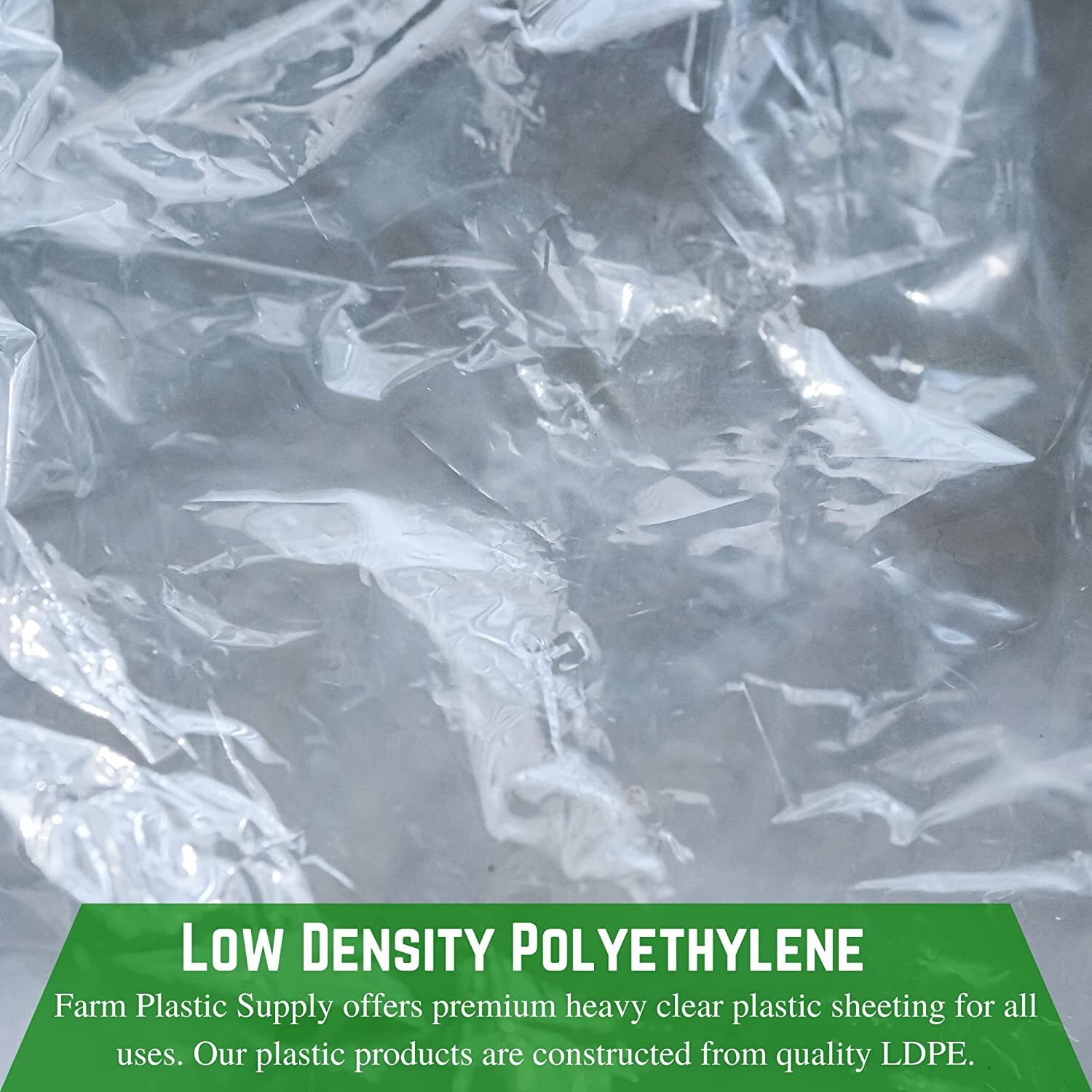 Poly Cover – 4 Mil Clear Plastic Sheeting