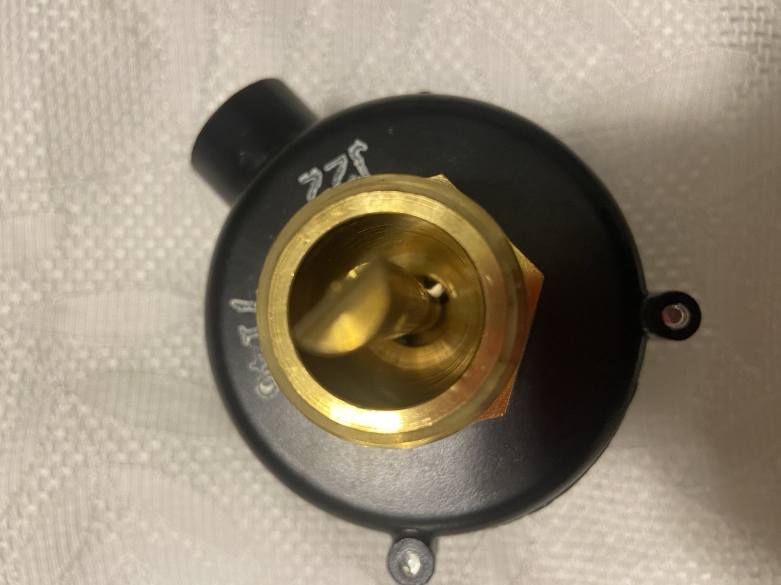 Brass Liquid Flow Switch 2786 B32 Plastic Black Brass Industrial Component