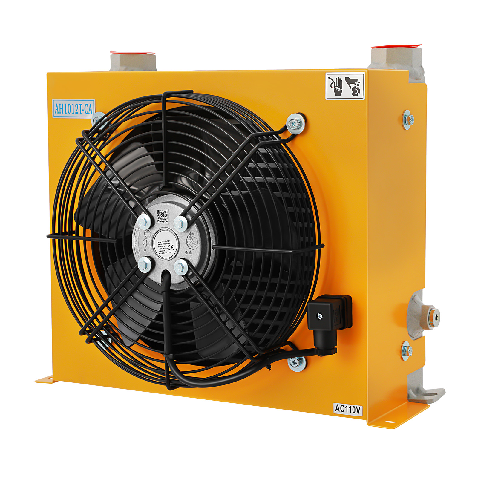 1450rpm 26.42Gal/min Flow Rate 100l/min 110v Hydraulic Oil Cooler