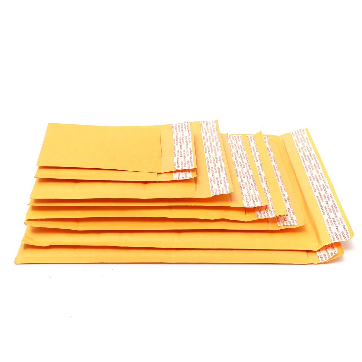 #000 00 0 1 2 3 4 5 6 7 Kraft Bubble Mailers Padded Shipping Envelopes -1 25 100