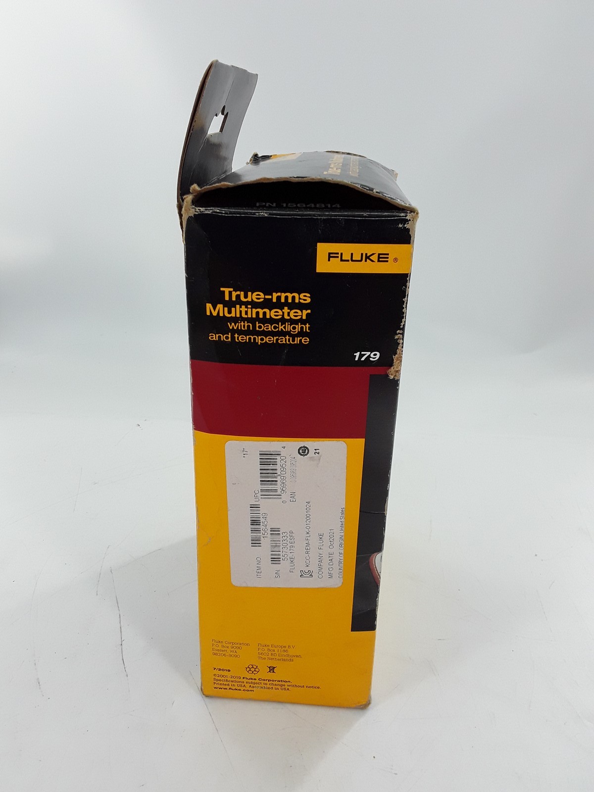 FLUKE 179-True-rms Multimeter, with backlight and temperature