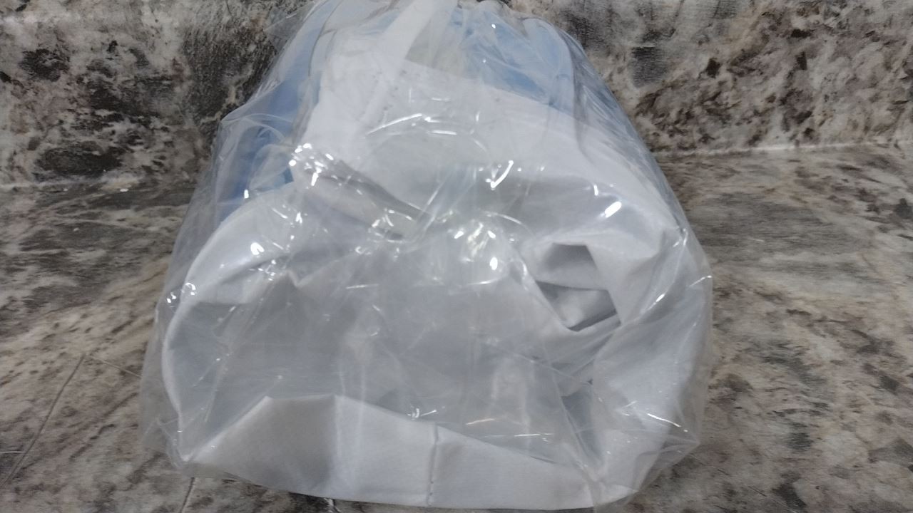 ILC Dover S-4001-3 3 Pk Universal Size White Head Cover