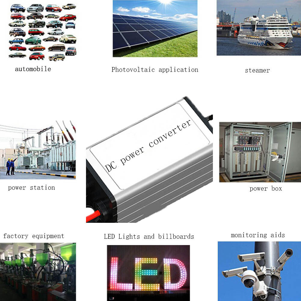 Waterproof DC/DC 24V(14-40V) To（12V 5A 60W ） Car Vehicle Converter Regulator