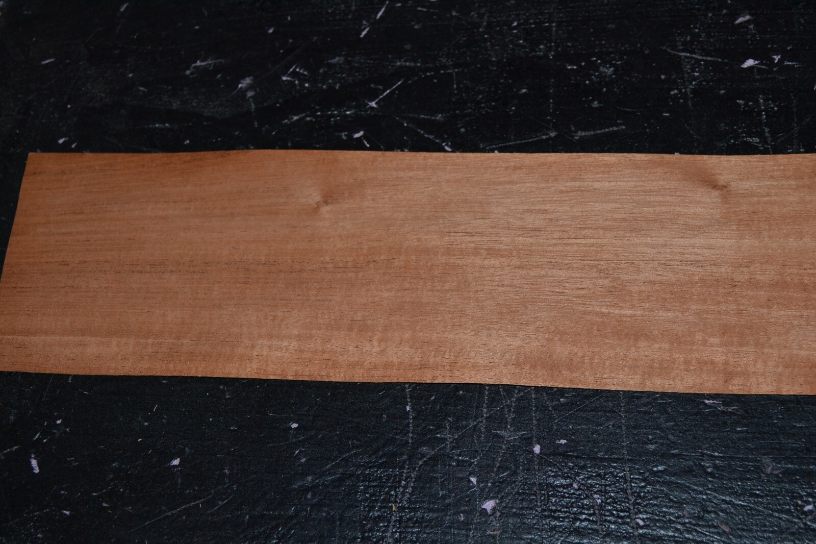 Honduran Mahogany Raw Wood Veneer Sheet 4.5 x 76 inches 1/42nd 4495-36