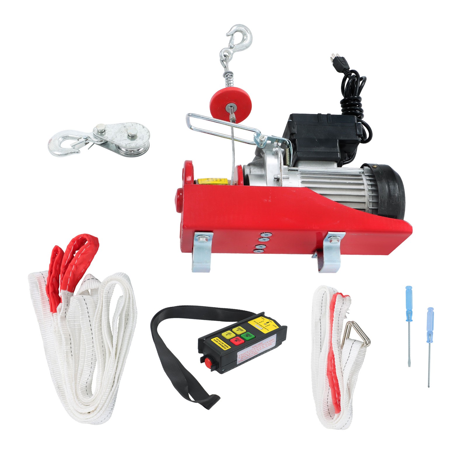 1320lbs Mini Electric Hoist PA600 & Wireless Remote Control 110V Height 20-40ft