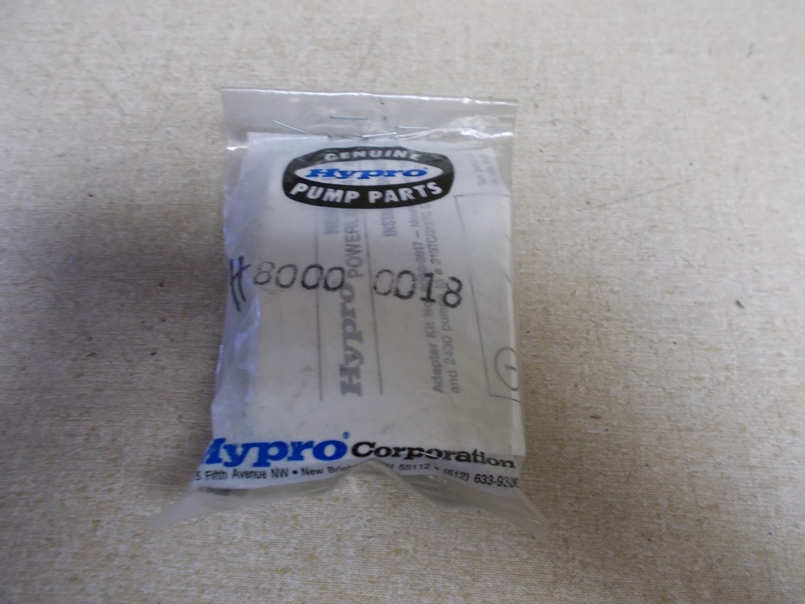 NEW Hypro H 8000-0018 Pump Parts *FREE SHIPPING*