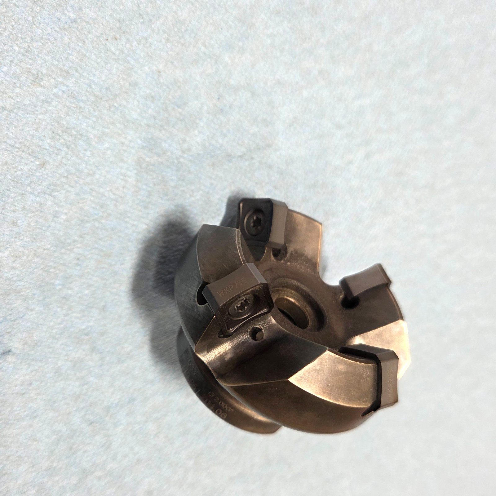 Walter Valenite 2″ F4033.UB19.051.Z04.06 Face Mill 45 Degree CNC mill #2