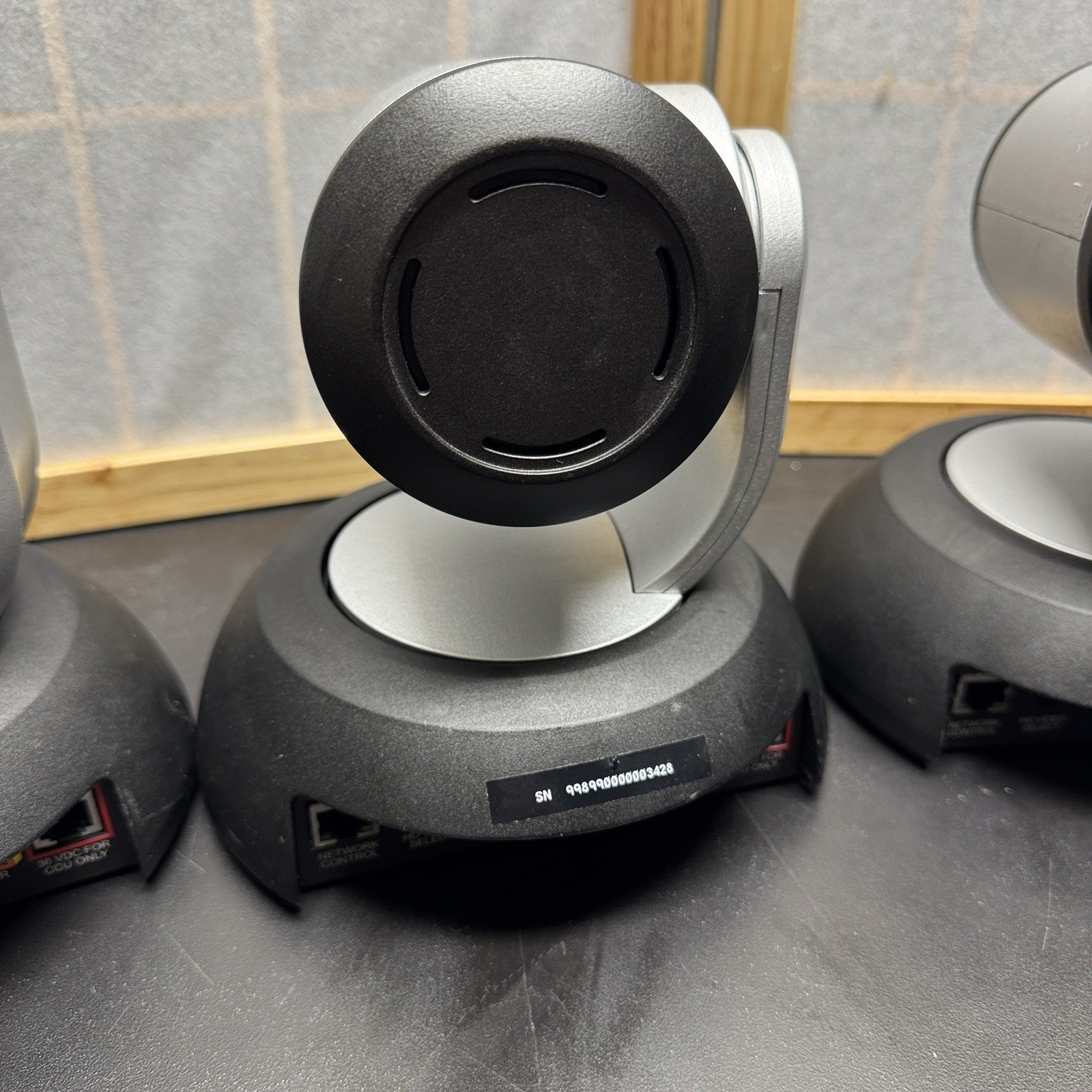 Four 4 Vaddio Roboshot 12 HD PTZ Video Conference Security Cameras 998-9900-000