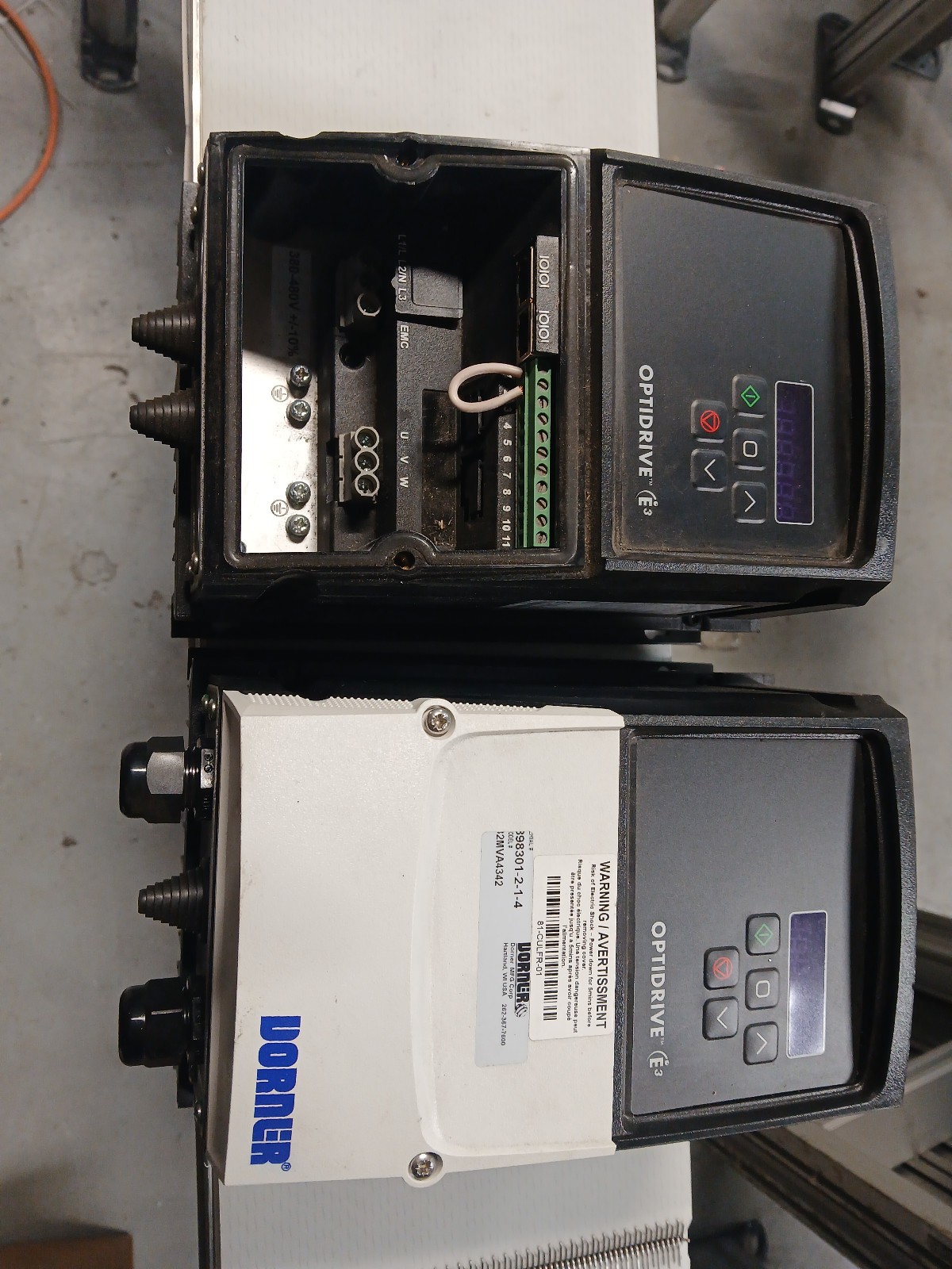 NEW DORNER OPTIDRIVE E3 VARIABLE FREQUENCY DRIVE