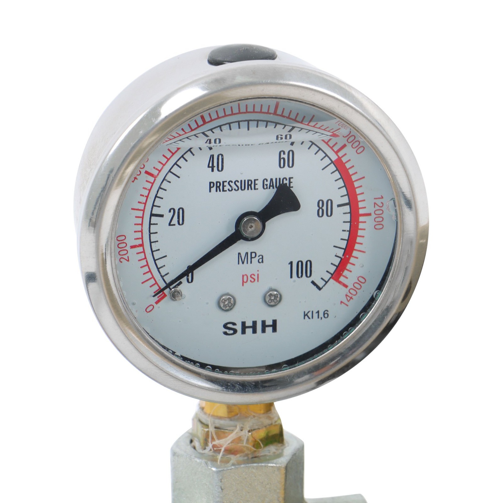 CP-180 Hydraulic Hand Pump 8500 PSI with Oil Gauge & Hand Operated Pump