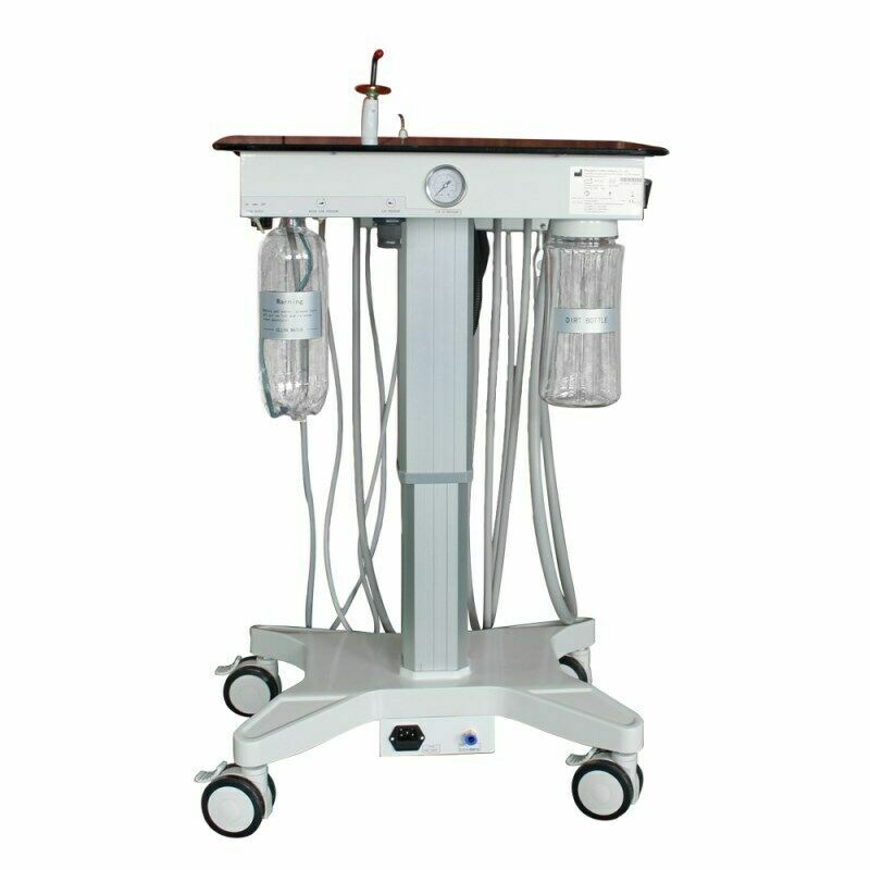 Dental Mobile Treatment Unit System Adjustable Delivery Cart GU-P302S 4 Hole US