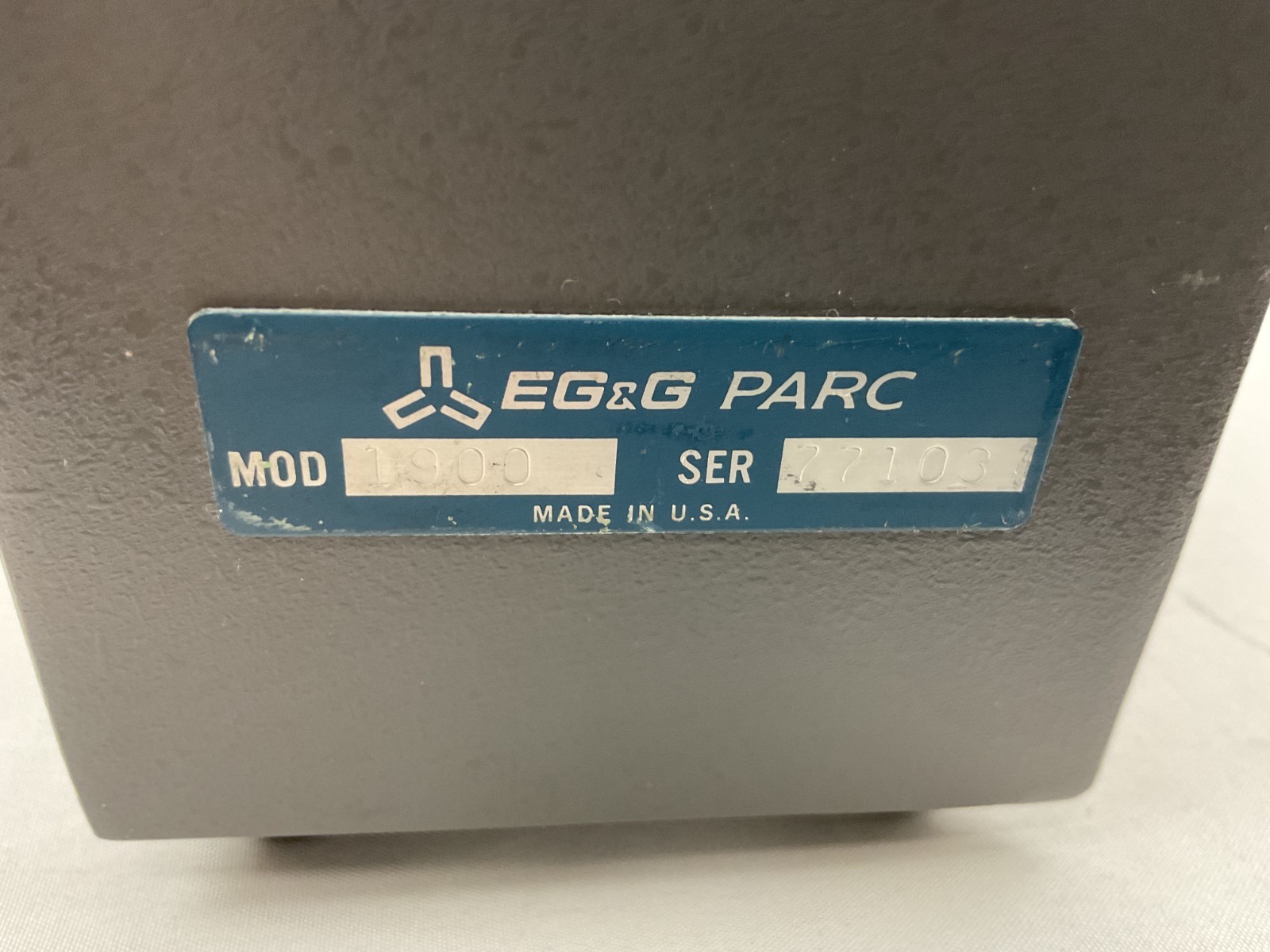 EG&G 1900 Low Noise Transformer Signal Conditioning Princeton Free Shipping.