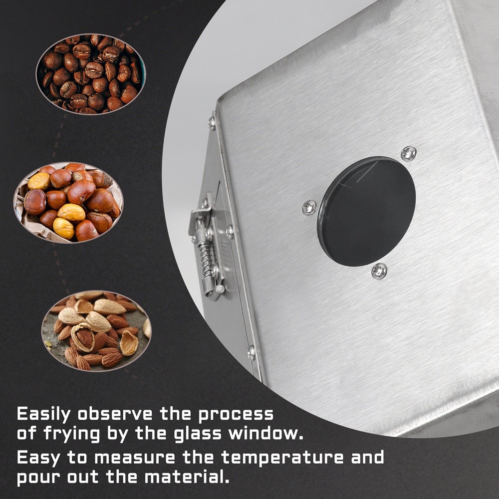 14.5L Electric Coffee Beans Roasting Baking Machine Burner Drum Type 220V/110V