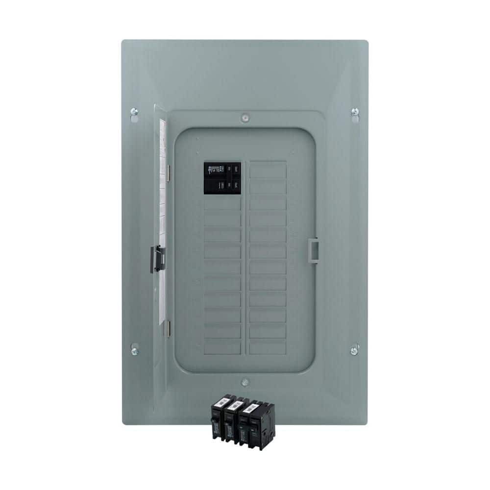Eaton BR 100-Amp 40-Circuit 20-Space Breaker Load Center Value Pack with Cover