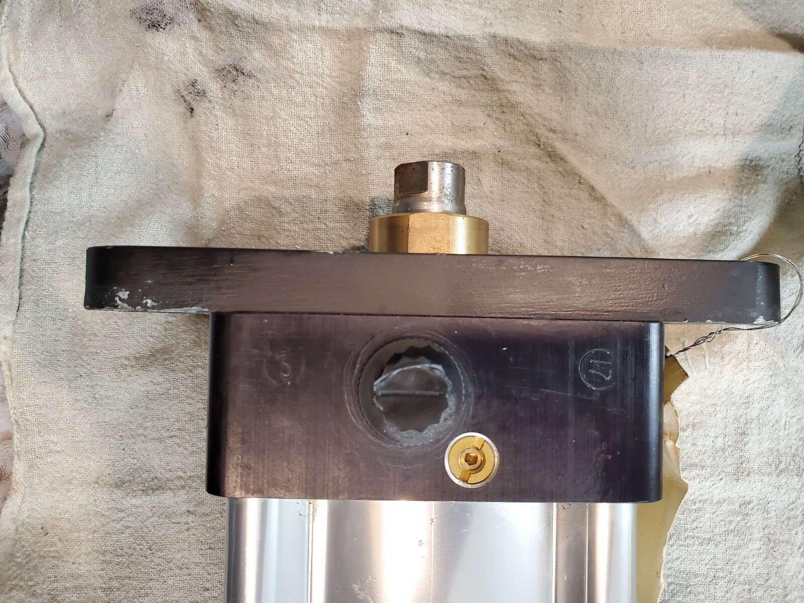 Parker 100 CJMPUS 19MC 180.00 MP Series Cylinder 100mm Bore 180mm Stroke. NOS