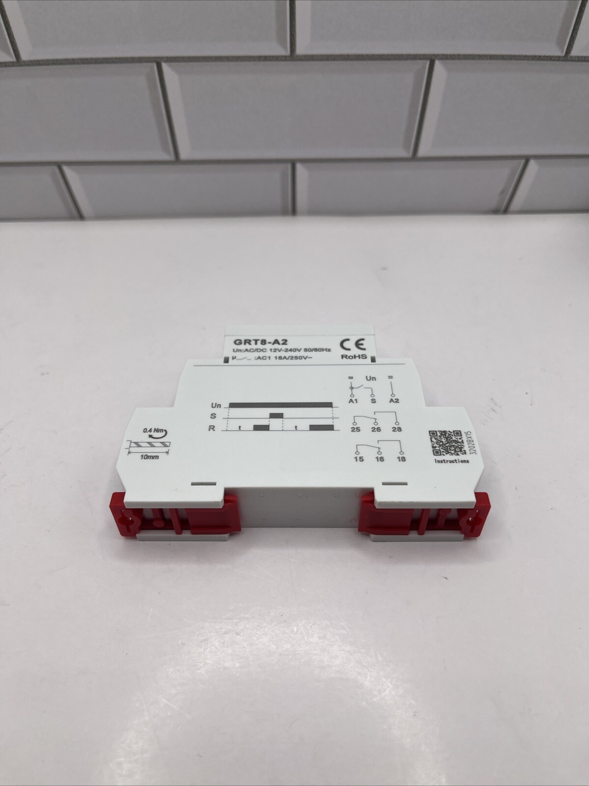 GRT8-A2 Timer Relay AC230V AC/DC 12V-240V Single Function Din Rail Time Relay…