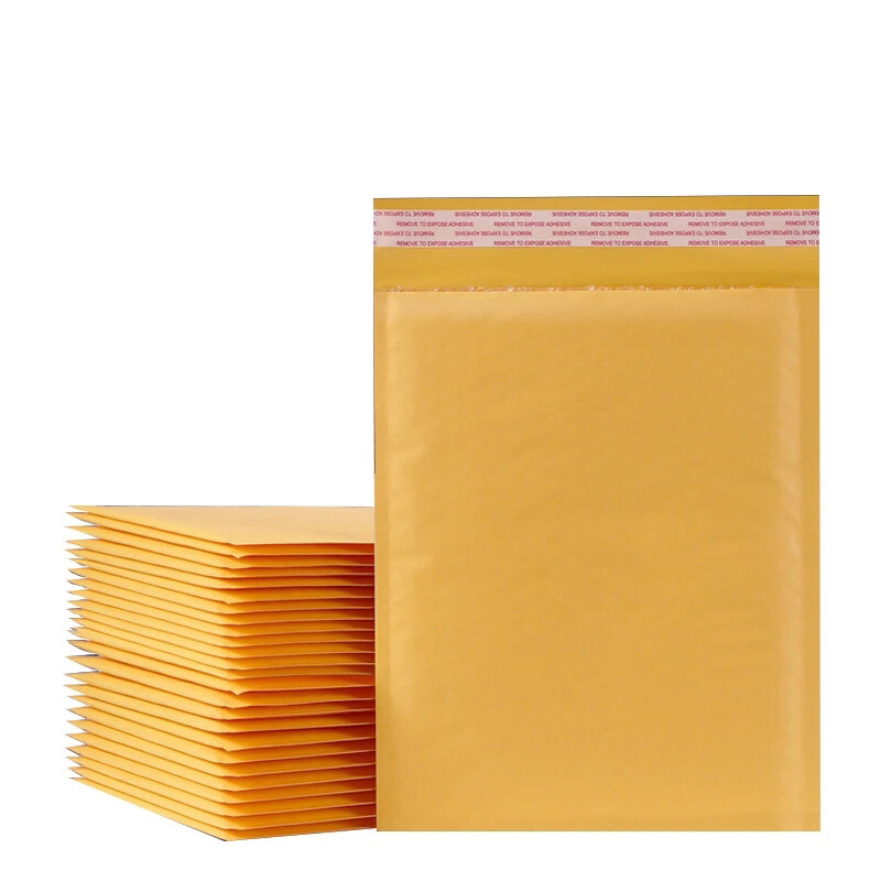 25 50 100 Packs Padded Envelopes Kraft Bubble Mailers Shipping Mailing Bags