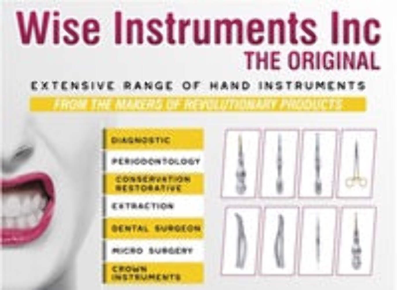 Wise Dental Surgical Bone File # 3X Miller (Sharp Edge retention & Durability)