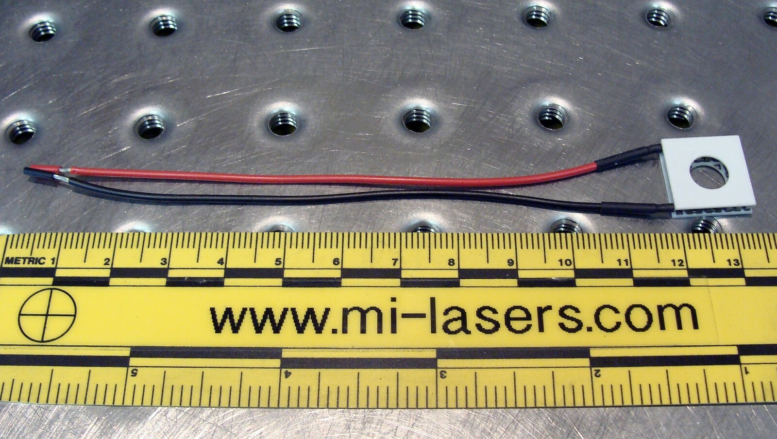 Qty: 3 Laird Thermoelectric Peltier Module 15 x 15 x 3.6 mm + 7mm Hole laser TEC