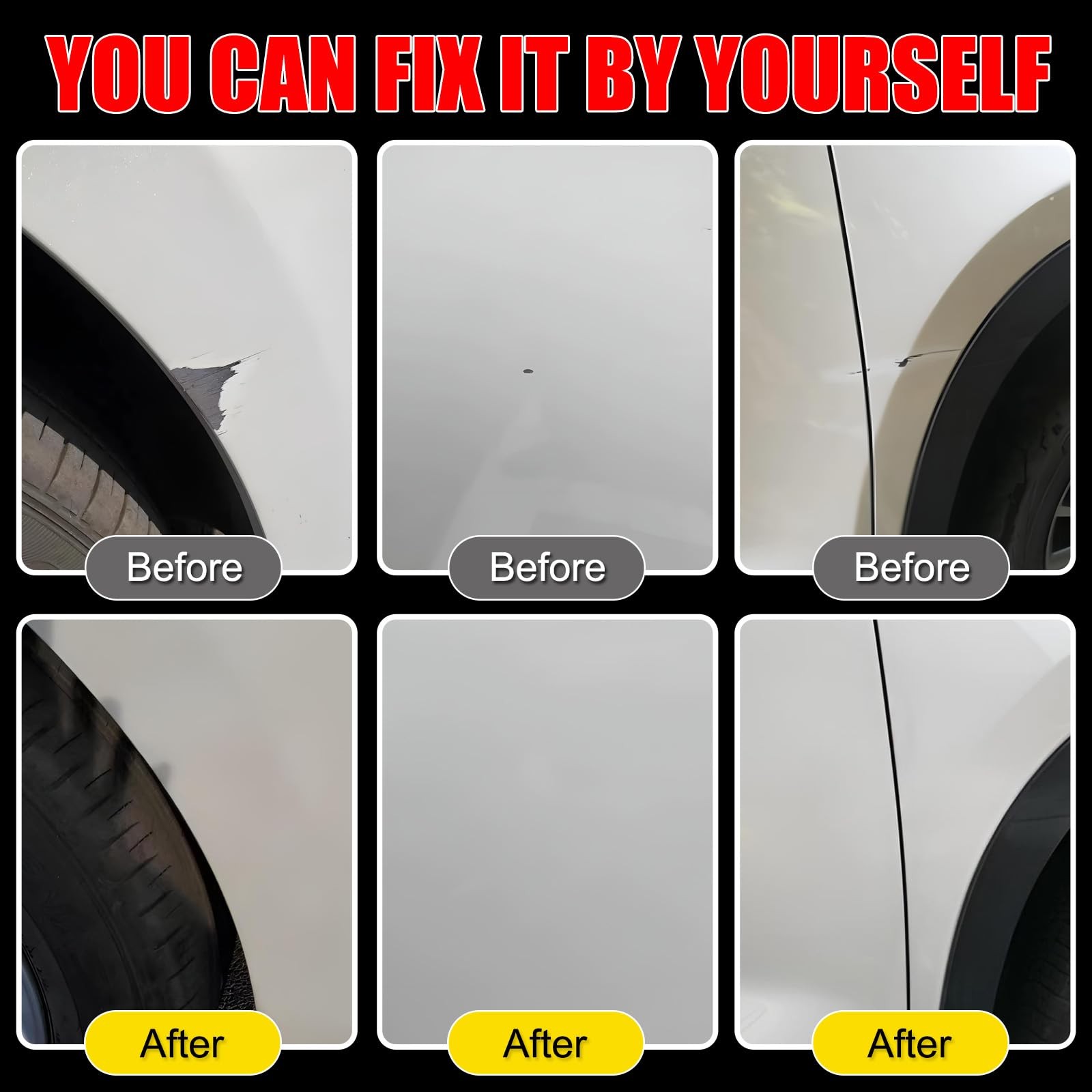 Car Touch Up Paint(Ice/Quartz White Pearl Tricoat(W8/WW8)) for Hyundai, Car P