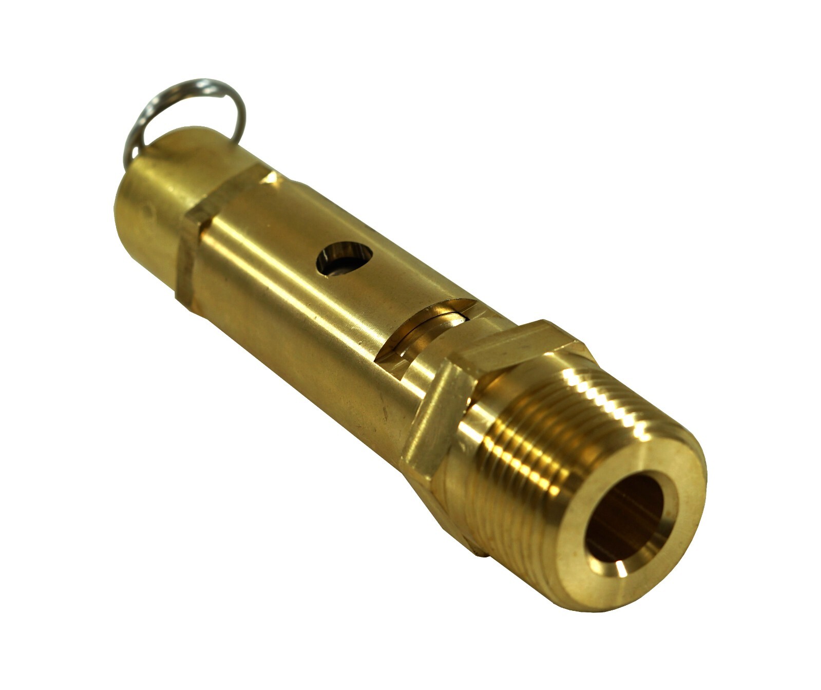 Kingston 1” NPT Brass Hard Seat Pressure Relief Valve 120 PSI / 539 SCFM