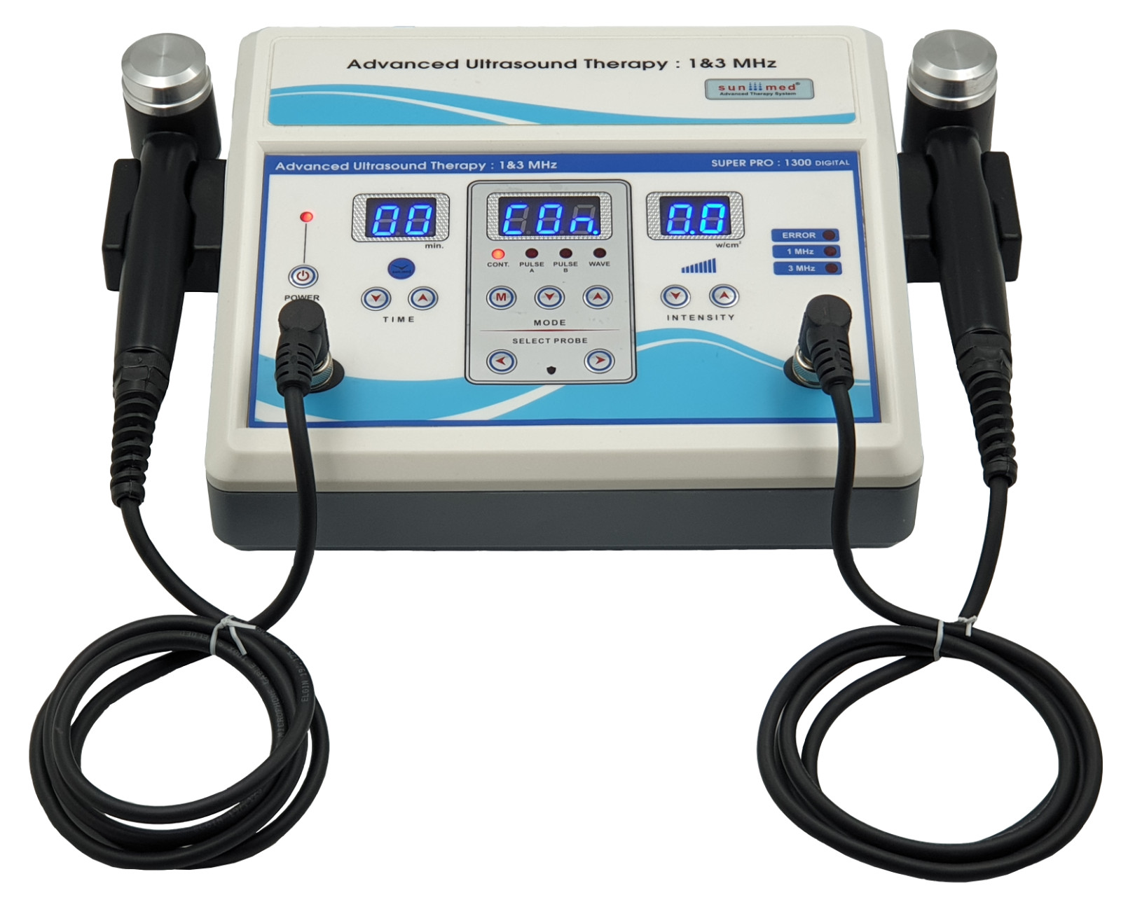 Dual 1 & 3 Mhz Ultrasound Therapy Physical Pain Relief Therapeutic Machine