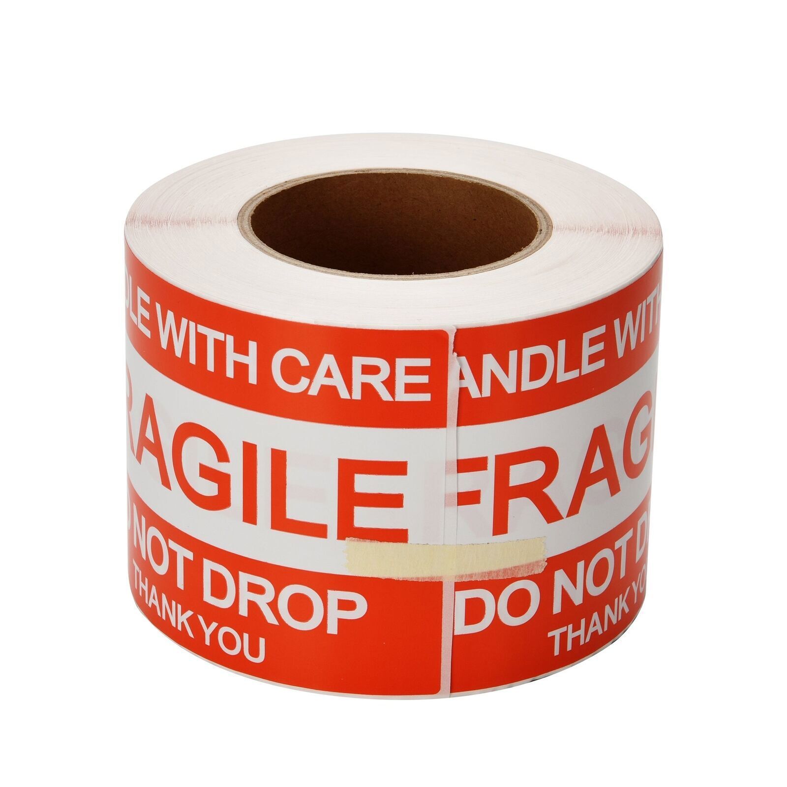 4Rolls 500/Roll 3×5 Fragile Stickers Handle with Care Thank You Shipping Labels