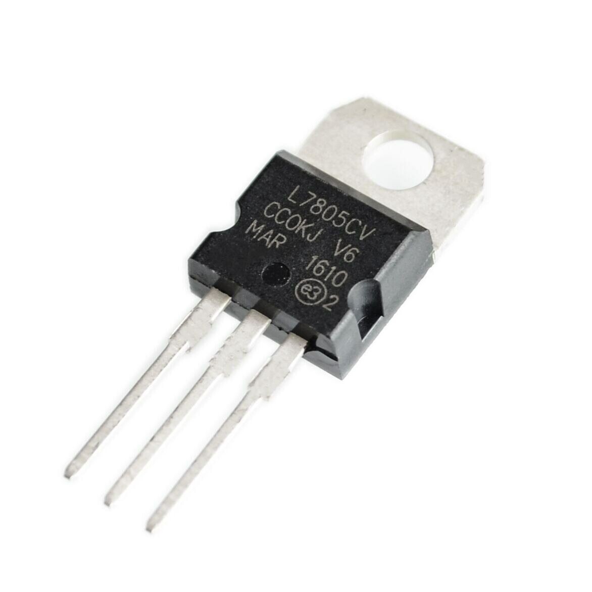 LM7805 L7805 7805 IC Voltage Regulator 5V 1.5A TO-220 USA SOLD/SHIP 5-10-20 pcs