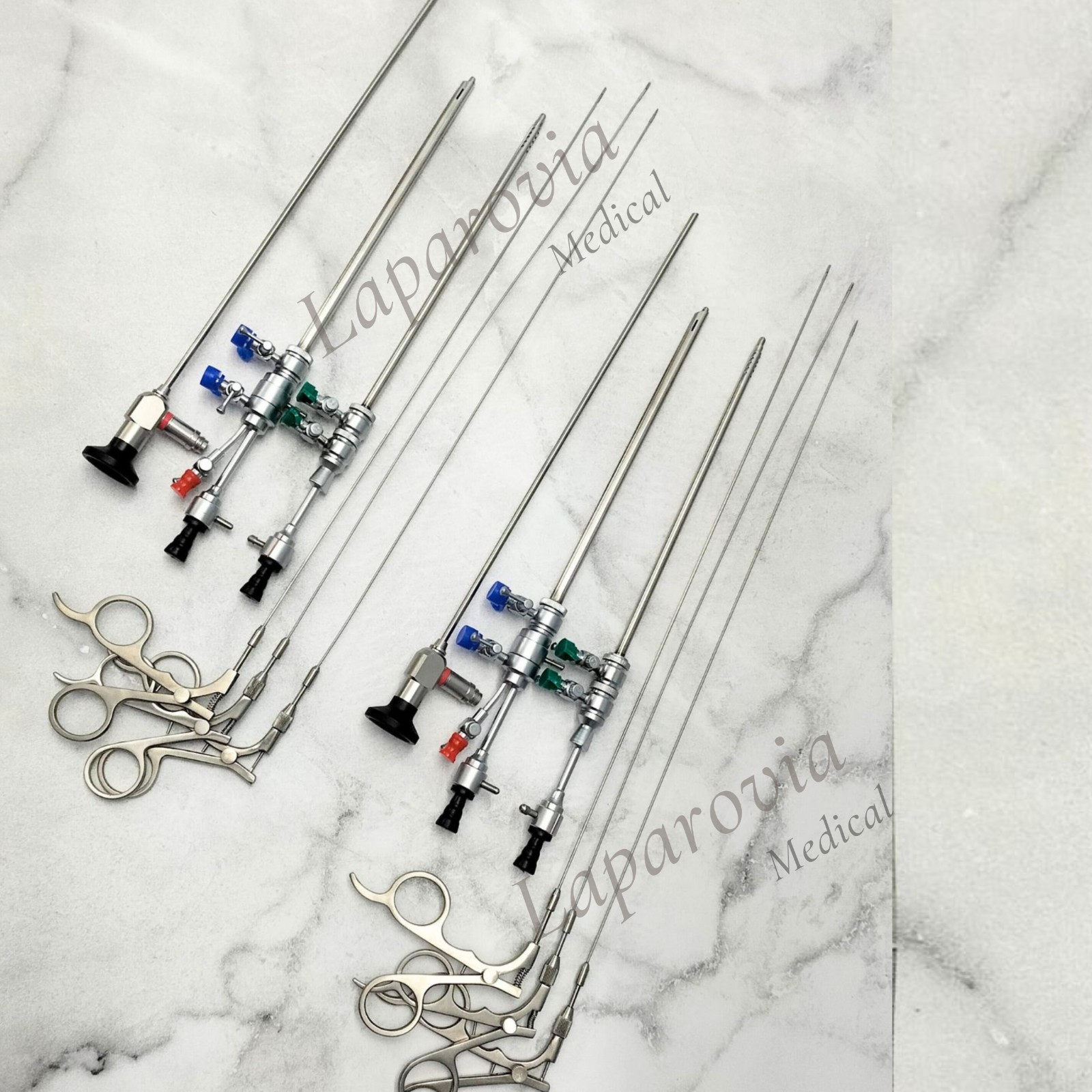 Reusable Hysteroscopy Instrument Set Semi Rigid Endoscopic Surgical Instruments