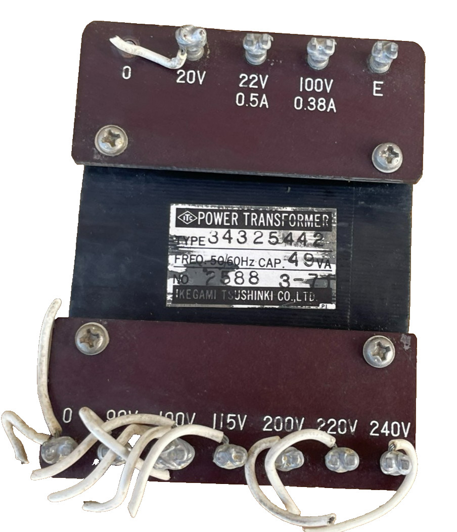 Power Transformer 0/90V/100V/115V/200V/220/240V / 50/60Hz, Type 34325442