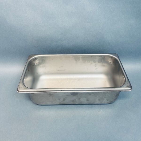Polar Ware Steam Table Pan 4 in. Deep 11.75 in. x 6 in. Stainless Steel