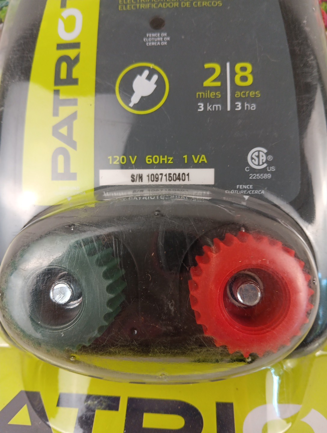 Patriot Electric Fence Energizer PE2 (8 Acres)