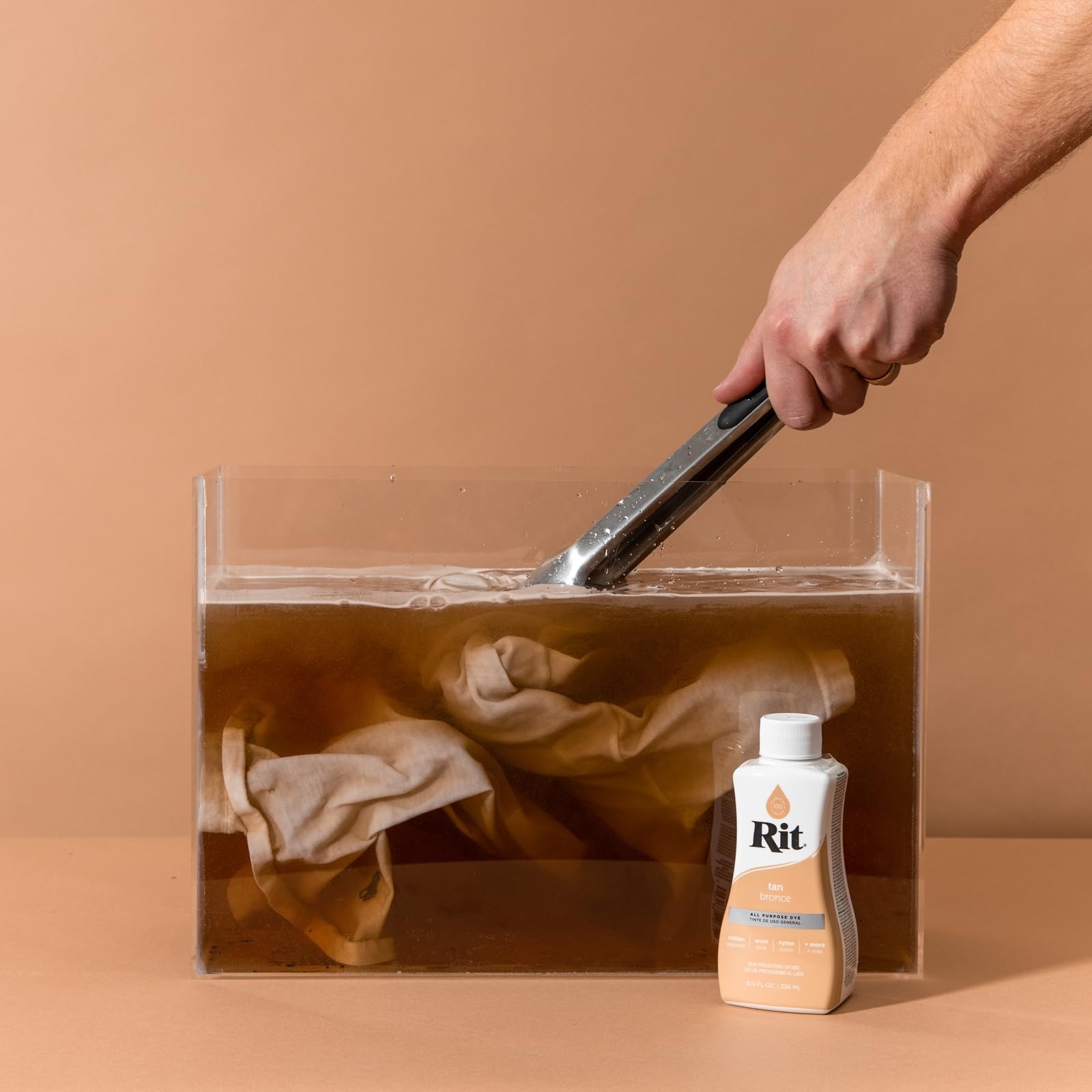 Rit All-Purpose Liquid Dye, Tan