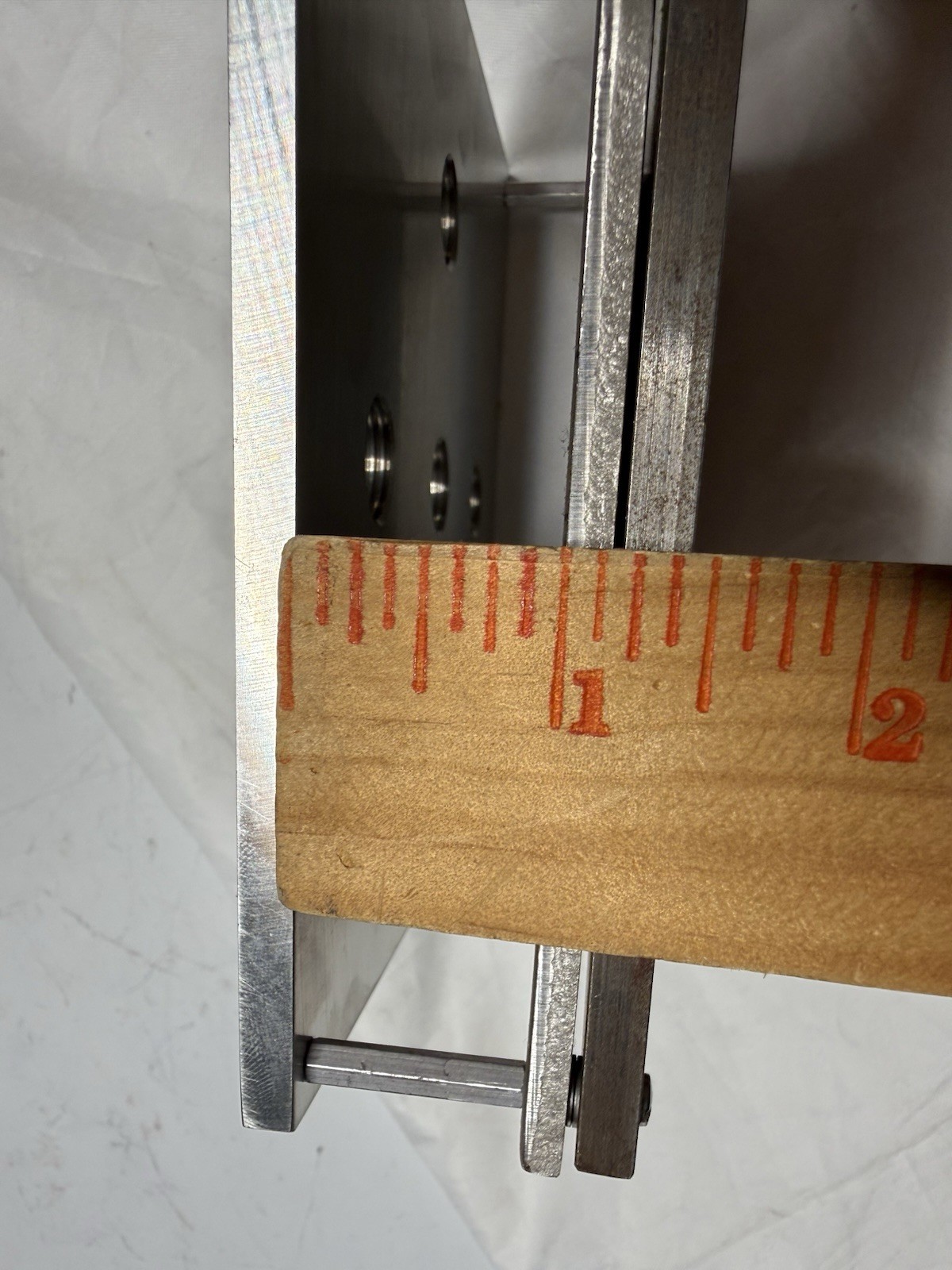 Custom Machined Aluminum 5-Port Manifold Fixture Plate Industrial Test Block 6in