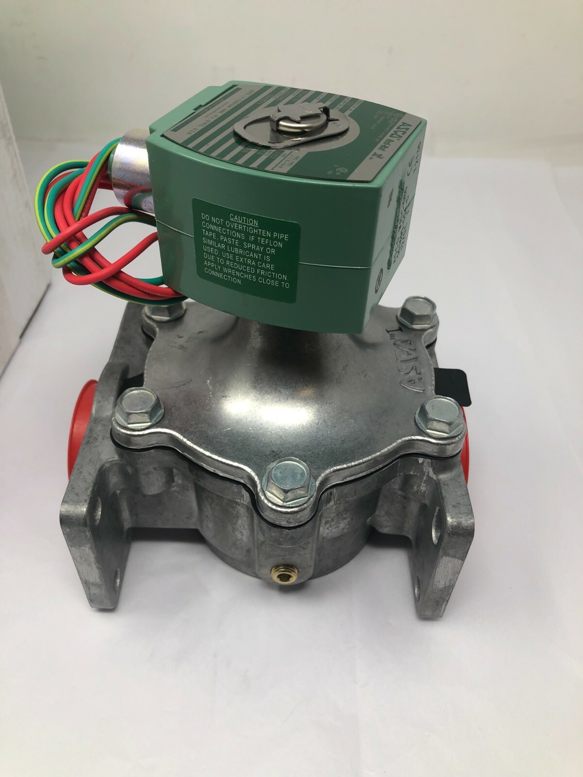 ASCO 8214G271 2-Way Normally Closed 1-1/2″ NPT 12VDC Aluminum Fuel Gas Solenoid