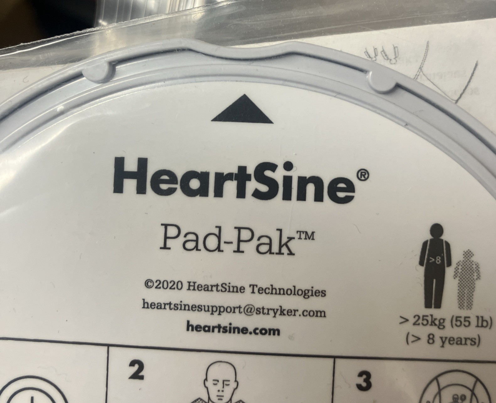 HeartSine Pad-Pak-01 Adult Samaritan Pad Cartridge 3/1/2026