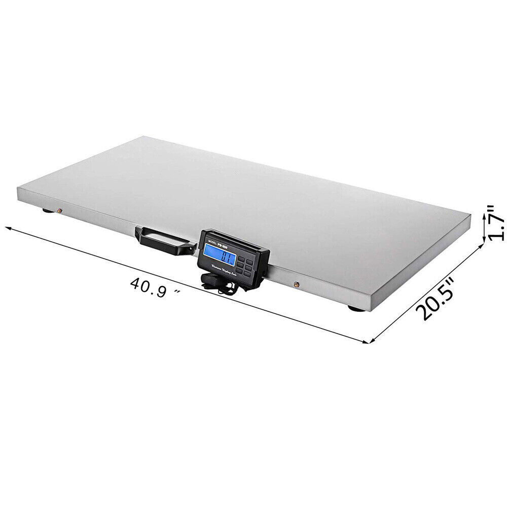 1100LB 500KG Digital Livestock Vet scale Pet Pig Sheep Accurate Bench kg/oz/lb
