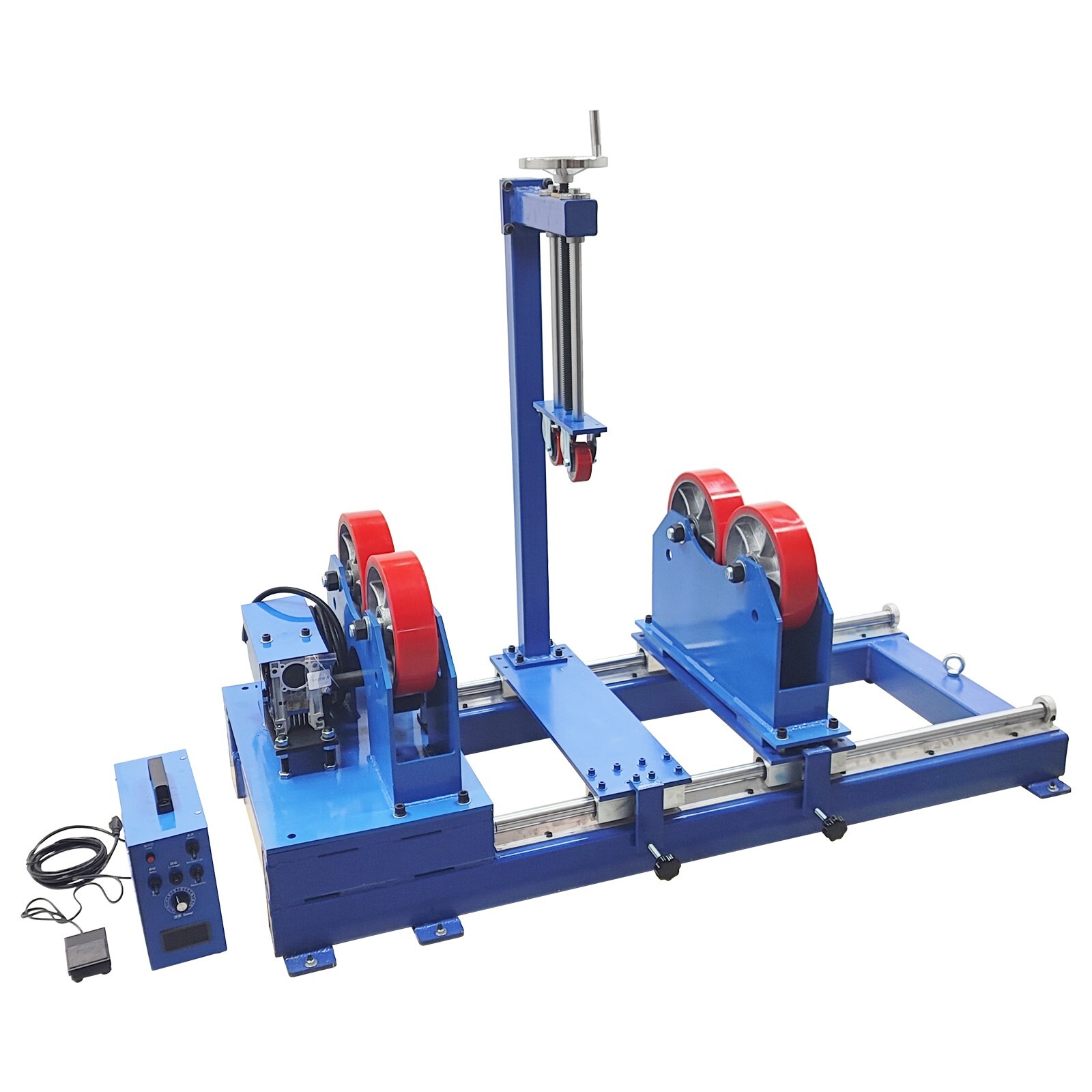 2T Welding Tank Turning Rolls Digital Display Welding Turning Roller Positioner