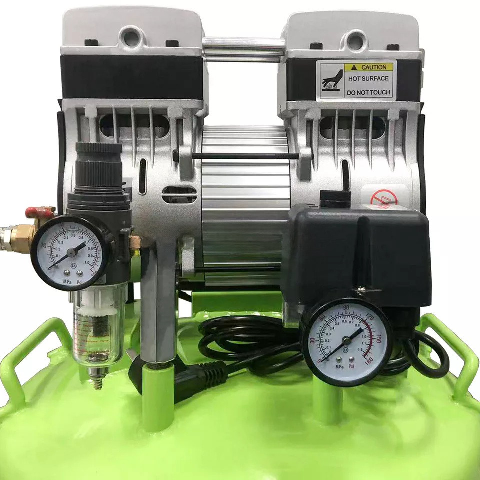 Dental Silent Oil Free Oilless Air Compressor 40L Tank 800w 155L/min GA-81 US
