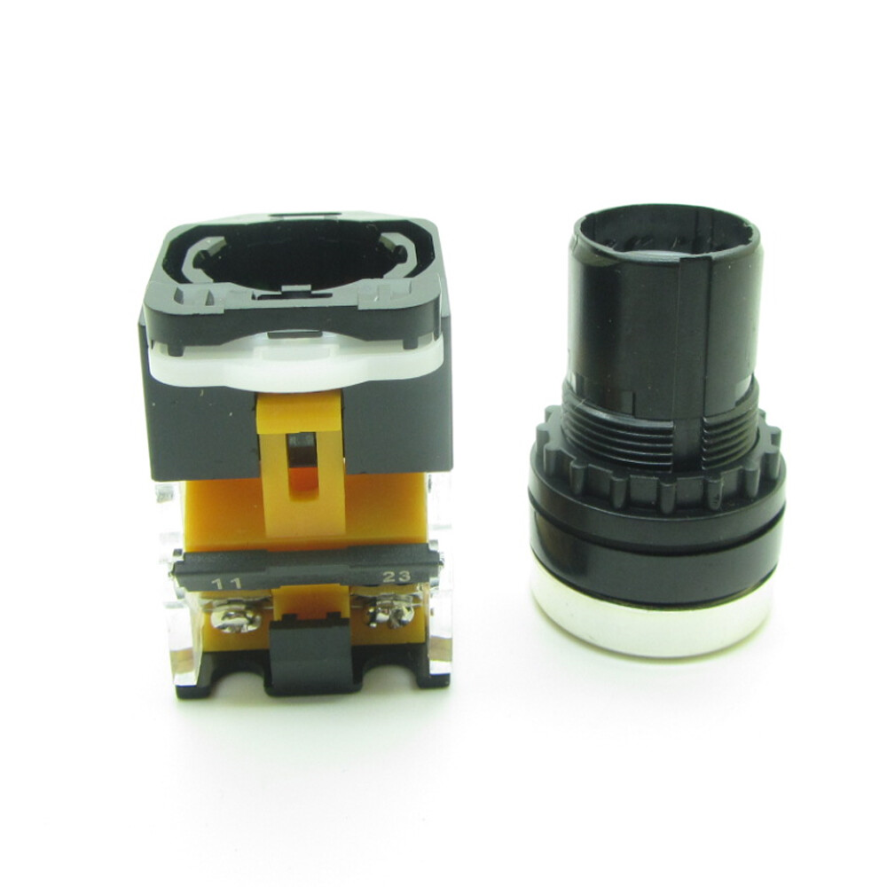 Press Push Button Switch Power Starter Round Panel 22mm Momentary Latching 10A