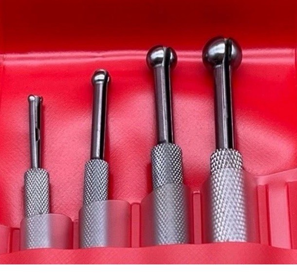Starrett S829EZ Small Hole Gage – Set, .125-.500″ Range, 4 Pieces