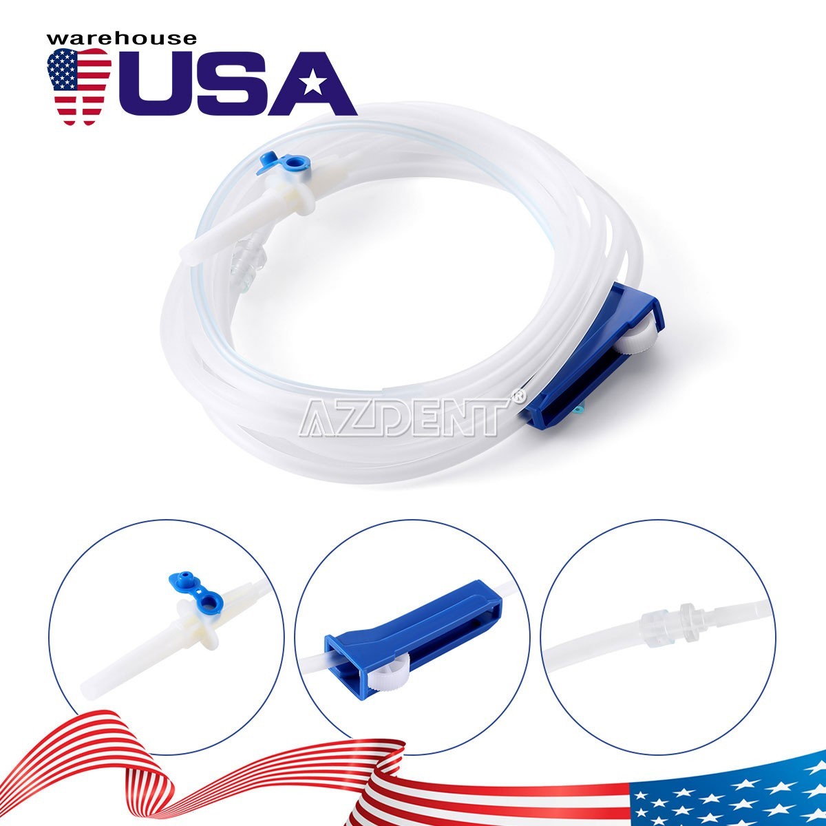 Dental Implant System Surgical Drive Irrigation Tubing Tube Fit For W/NSK/COXO